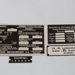Комплект шильдов для BMW-321/326/320/327