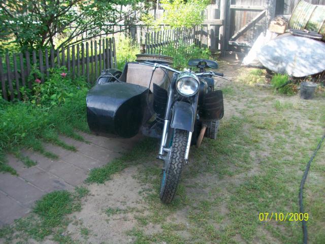  Мотоцикл с коляской М-72-М