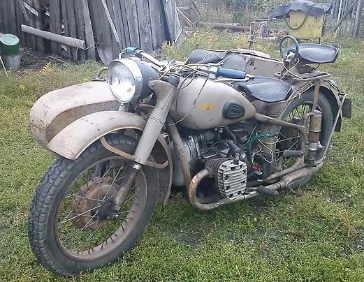 Мотоцикл M72 1959
